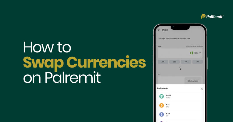 How to swap currencies on Palremit