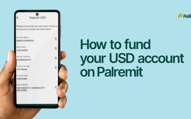 How to fund you USD account on Palremit