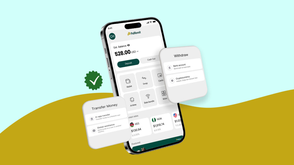 Palremit dashboard - fast cross-border payments for freelancers
